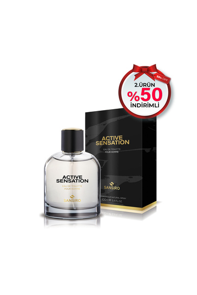 Sansiro Active Sensation Erkek Parfüm 100 ml Edp