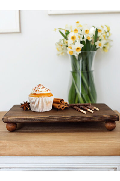 Akayev Wooden 30X20 cm Standing Presentation Plate