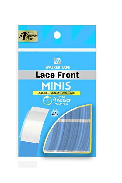 Walker Tape Lace Front Mini's™ Protez Saç Bandı Oval 3/4″ x 3″ (1,90 x 7,62 c...