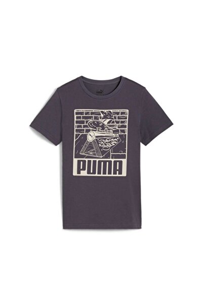 Puma Kids Ess+ Mid 90S Youth Graphic T-Shirt