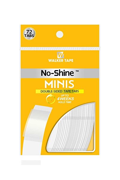 Walker Tape No-shine Mini's Protez Saç Bandı Oval (parlama Yapmaz) 3/4'' X 3'...