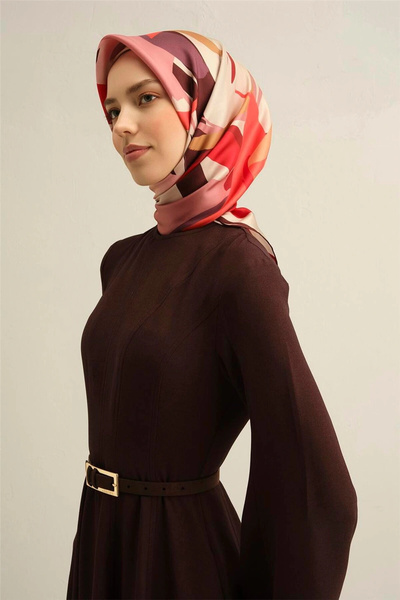 Armine Eșarfă Sura cu model - Mătase pură 9328- 83