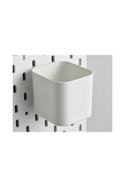 IKEA Skadıs 8x9 سم صندوق أبيض متعدد الأغراض لوحة جزء