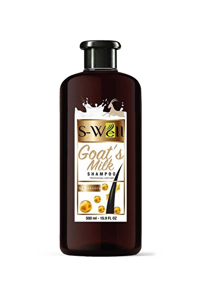 S-Well ® Protez Saç ve Medikal Peruk için Keçi Sütlü Derinlemesine Temizleyic...