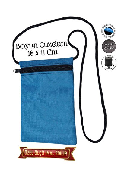 SEVBAGS Para Kimlik Pasaport Hac Umre Asker Sporcu Boyun Kese Cüzdanı