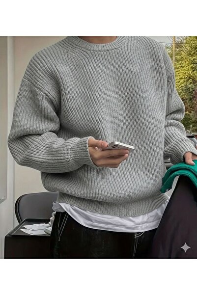 BW Bravely Wear Men's Knitwear Sweater Circular Neck