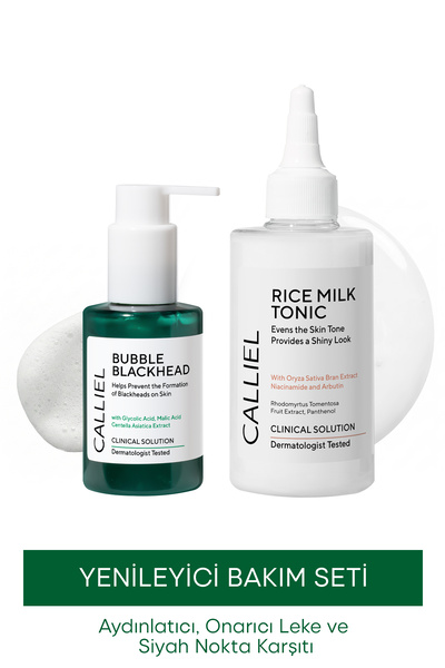 CALLİEL Siyah Nokta ve Leke Karşıtı, Onarıcı, Aydınlatıcı Bakım Seti