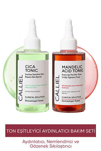 CALLİEL Cilt Tonunu Dengeleyen Gözenek Sıkılaştırıcı Bakım Seti