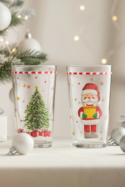 Rakle Jingle&Glow Set of 2 Soft Drink Glasses 570 Cc