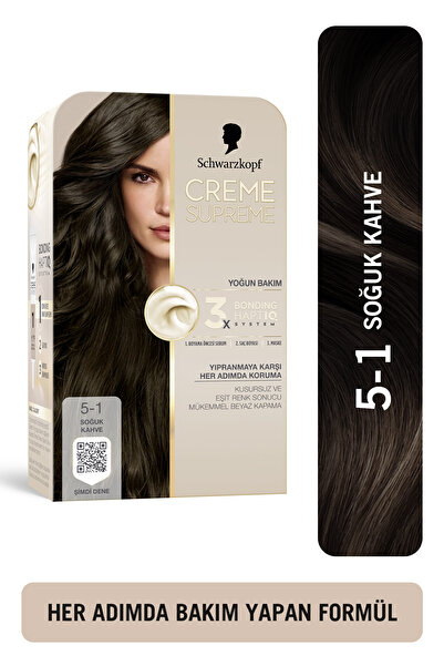 Schwarzkopf Creme Supreme 5-1 Soğuk Kahve