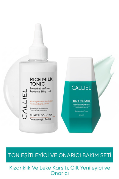 CALLİEL Leke Karşıtı Cilt Tonu Eşitleyici ve Onarıcı Bakım Seti