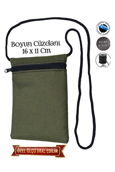 SEVBAGS Para Kimlik Pasaport Hac Umre Asker Sporcu Boyun Kese Cüzdanı