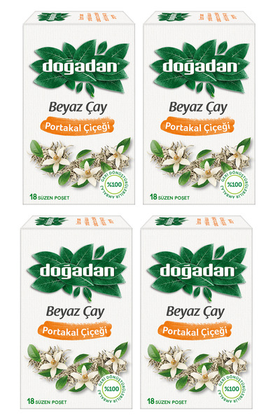 Doğadan White Tea Orange Blossom 18Pcs X 4 Pieces