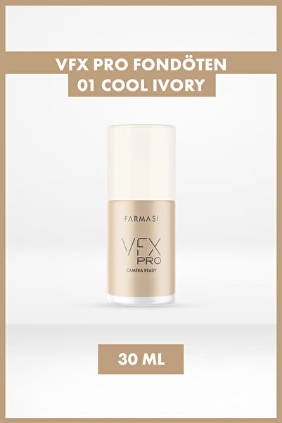 Farmasi Vfx Pro 01 Cool İvory Fondöten 30Ml
