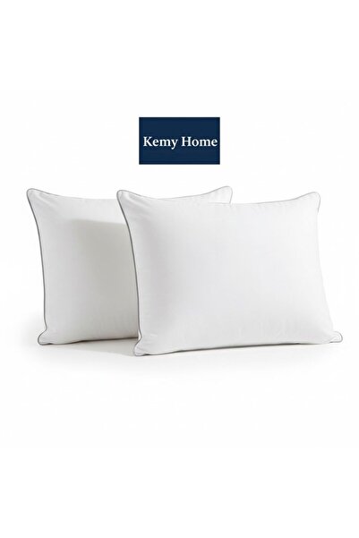 kemy home 2'li Jel Yastık 50x70 cm Black Series – biyeli Nano Destekli Yastık...