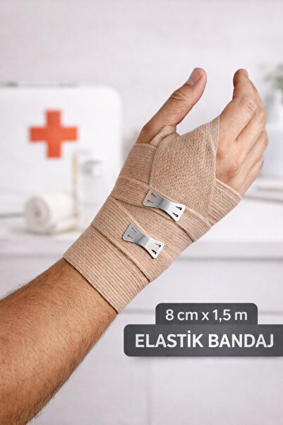 ORZEN ELASTİK BANDAJ 8cmx1,5m 4 ADET