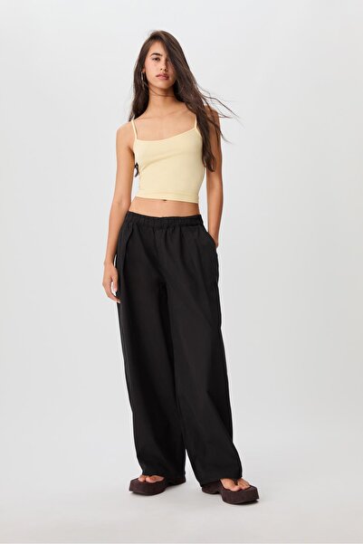 Stradivarius Strappy polyamide top