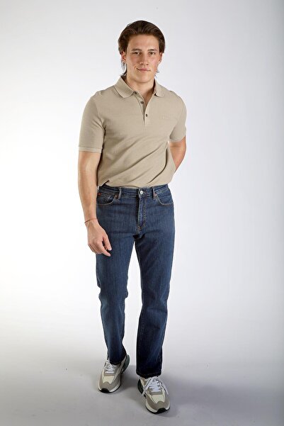 Lee Cooper Ricky men's high-rise straight fit comfort jeans - blue