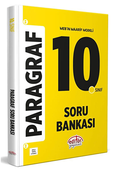 Editör Yayınevi Editör Yayınları 10. Sınıf Paragraf Soru Bankası