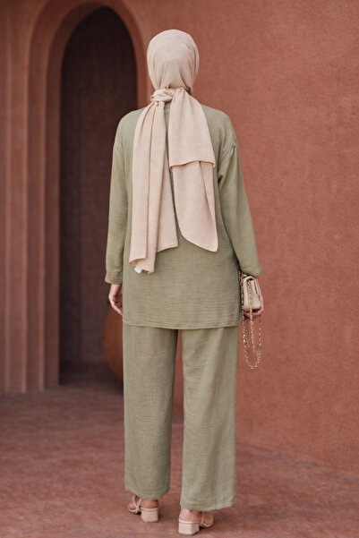 SEVENLINE بدلة نسائية مزدوجة بأزرار