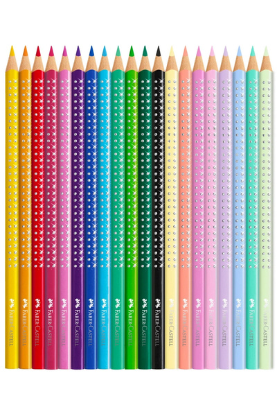 Faber Castell Sparkle Boya Kalemi, 20’li, Kelebek Şeklinde Metal Kutu, Efektli ve Pastel Renkler