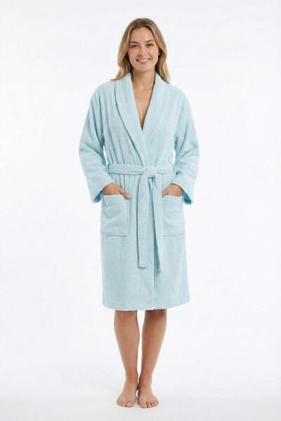 Ender Home Μπουρνούζι CottonVerse Şalyaka – 100% βαμβάκι, Unisex