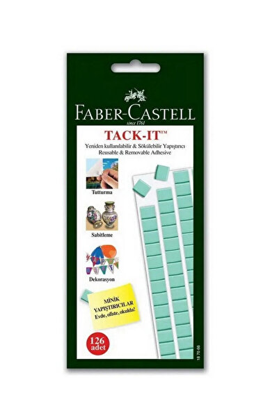 Faber Castell Tack-It Hamur Yapıştırıcı 75 gr – Tekrar Kullanılabilir, İz Bır...