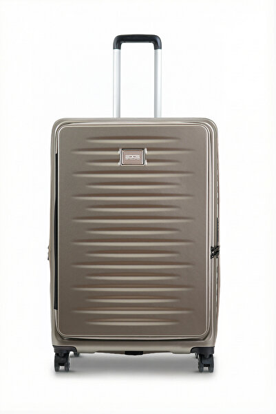 GROUND Fairytale Büyük Boy Körüklü Valiz Vizon - 10740