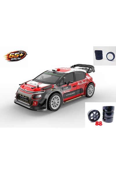HobbyRcModels MJX 1/14 Citroen C3 WRC 14303 65Km/H Hyper Go 4x4 Fırçasız Moto...