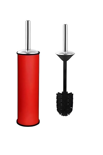 Zethome Ανοξείδωτη βούρτσα τουαλέτας Βούρτσα μπάνιου Κόκκινη