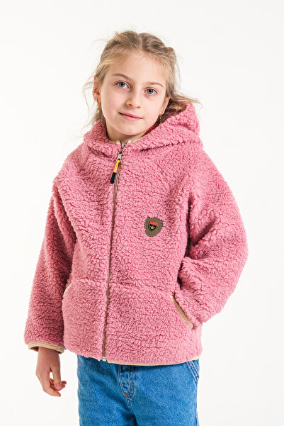 Miniro Kids PEMBE KAPSONLU PELUŞ MONT