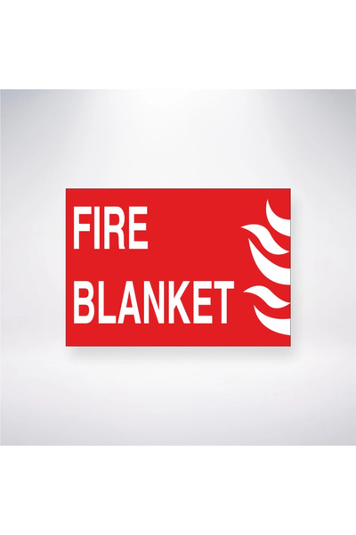 Reysa Tasarım بطانية حريق مقاس 21x35 ملصق لاصق على الظهر