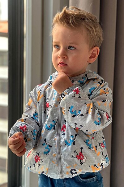 Breeze Дівчата та хлопчики Дощовик для хлопчиків Кольоровий з малюнком «Дивні...