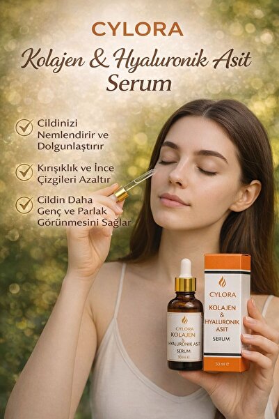 Cylora COLLAGEN HYALURONİC ACİD SERUM 30 ML