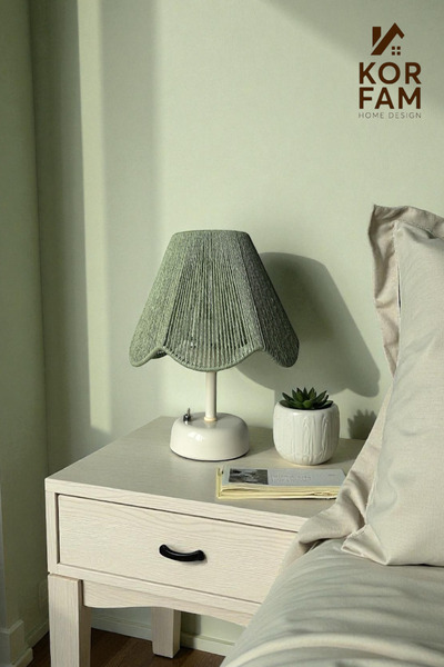 KorFam ROSALİNDA MODELİ - RETRO TARZDA PİLLİ MASA LAMBASI | METAL GÖVDE | LED...