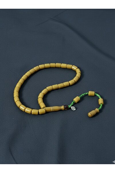 tesbihad سبحة من العنبر المضغوط بتصميم مميز