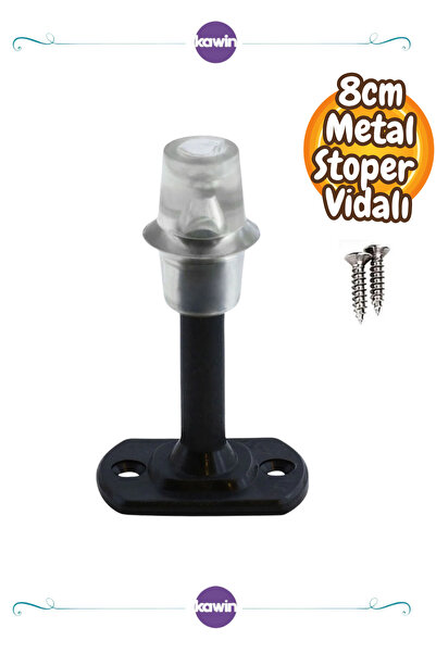 Kawin 8 Cm Metal Kapı Kolu Stoperi Tamponu Durdurucusu Tutucu Tutacağı Metal ...