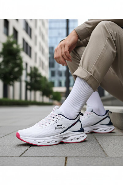 Slazenger ®   Pantofi sport pentru bărbați I Willow Premium Series M alb-alba...