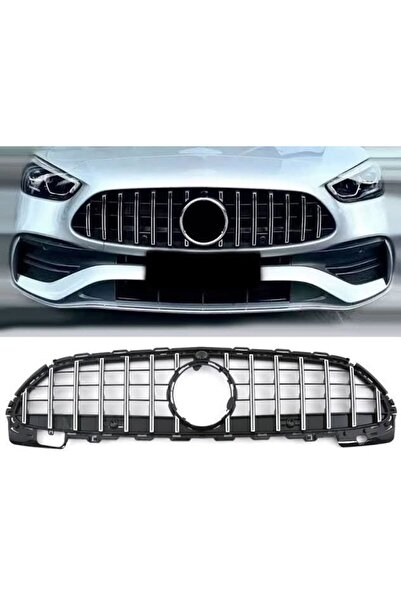 autogp Mercedes w206 gtr ön panjur ızgara seti krom 2020+ c serisi