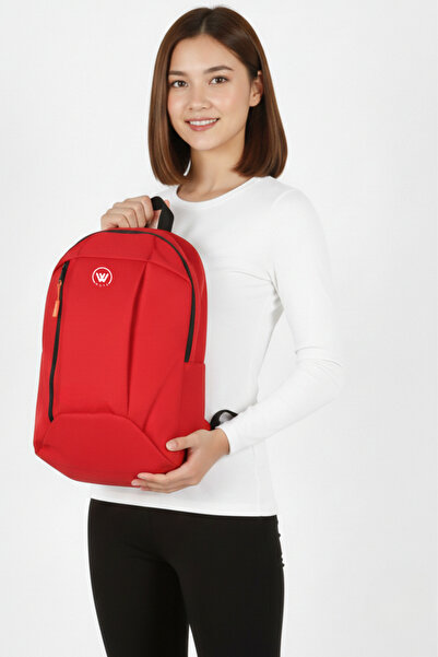 woys Mini rucsac de culoare roșie |   Geantă pentru utilizare zilnică și plim...