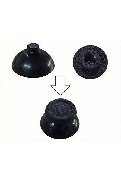 CAPITAO PS4-PS5 DEĞİŞEBİLEN BAŞLIKLI MODÜLER ANALOG TOPUZ (1 ADET GÖVDE+ 1 AD...