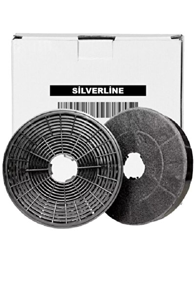 Silverline 1140 Bacasız Ankastre Davlumbaz Aspiratör İçin 2'li 1 Takım Karbon...