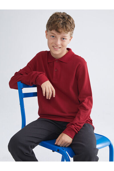 LC Waikiki Hilfa Yeni Sezon Polo Yaka Erkek Çocuk Tişört