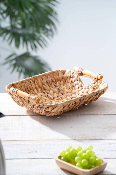 ACAR Wicker Wicker Bread Basket - 31 cm Acr-294