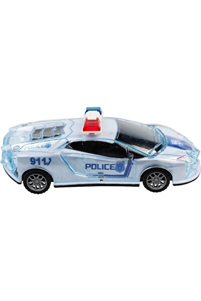 Genel Markalar Kırılmaz Korumalı Işıklı ve Sesli Çek Bırak Polis Arabası