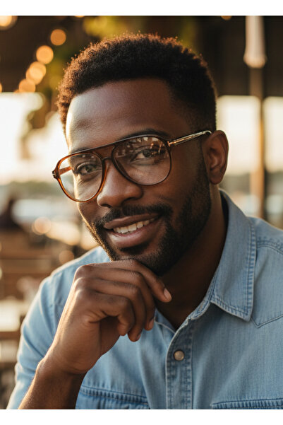 BluePepper Toms V12 |   Blue Light Protection Glasses Double Bridge Trendy Mo...