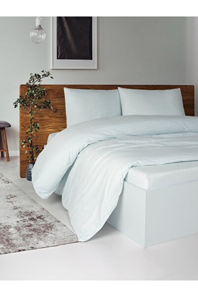 Cottonest КОМПЛЕКТ САТЕНЕН ПЛИКОВЕ ЗА ЗАВИВКА, ДВОЙНА, 200 X 220, ПАМУК