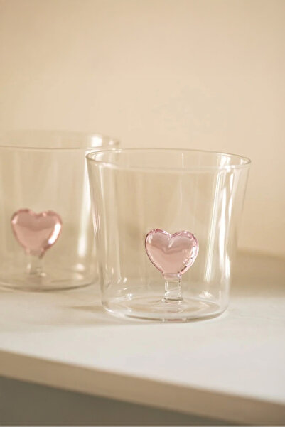 Perotti طقم أكواب الحب من قطعتين من البوروسيليكات سعة 300 مل