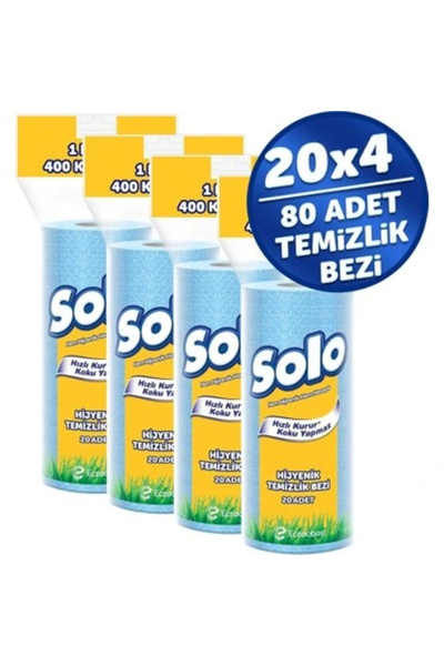 Solo Set higijenskih krpa za čišćenje od 4 dela