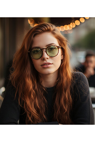 BluePepper Toms V6 |   Sunglasses Soft Color Trend Model Leopard Frame Green ...